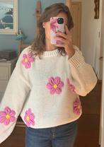 Nieuwe trui bloemen, Kleding | Dames, Luzabelle, Ophalen, Nieuw, Wit