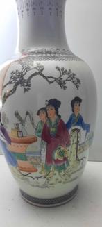 beau vase Chine haut 36 cm, Antiquités & Art, Enlèvement ou Envoi