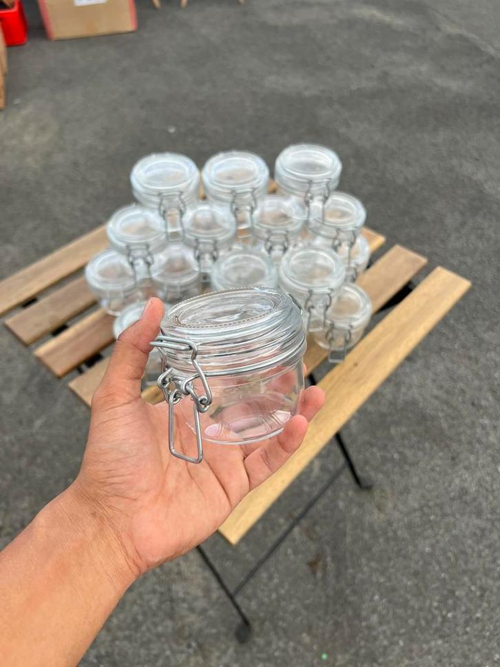 Confituur gelazen potje (20stuks), Huis en Inrichting, Keuken | Servies, Ophalen