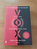 Christina Dalcher - VOX, Amerika, Zo goed als nieuw, Ophalen, Christina Dalcher