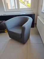 2 club zeteltjes, Huis en Inrichting, Fauteuils, Ophalen, Gebruikt, Minder dan 75 cm, Stof