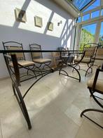 TAFEL EN STOELEN, Huis en Inrichting, Tafels | Eettafels, Ophalen, Vijf personen of meer, 150 tot 200 cm, Rechthoekig