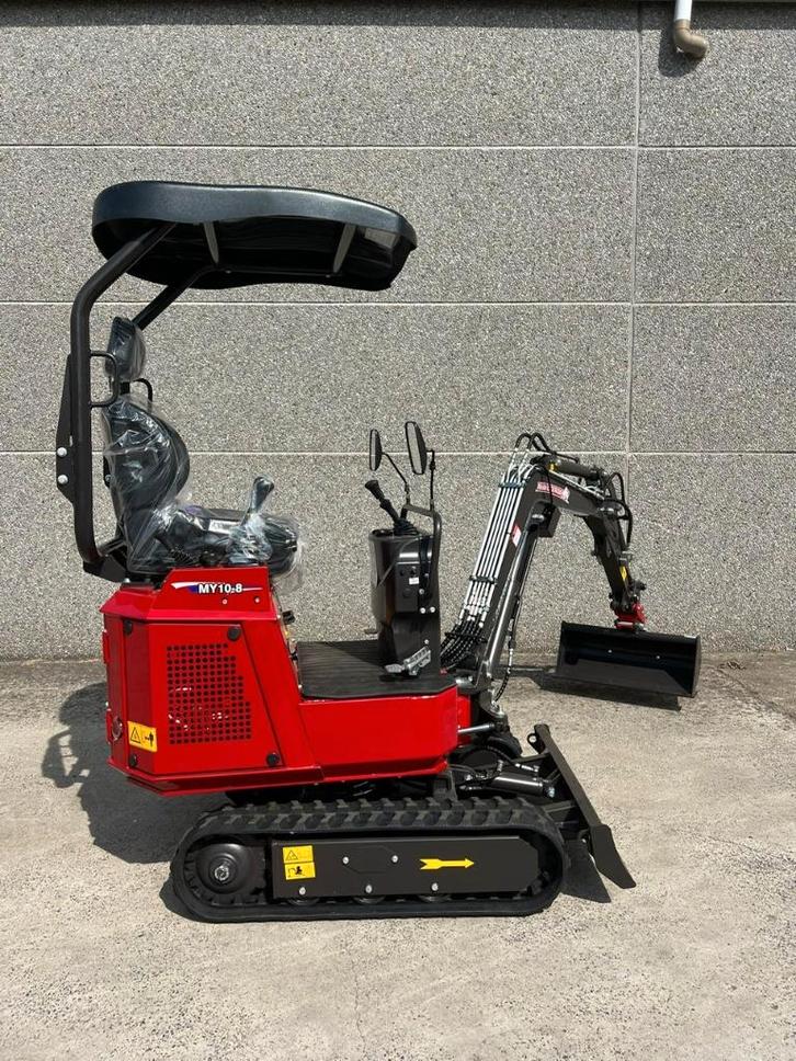 Minipelle Rhinoceros MY10-9, Articles professionnels, Machines & Construction | Grues & Excavatrices, Excavatrice, Enlèvement ou Envoi