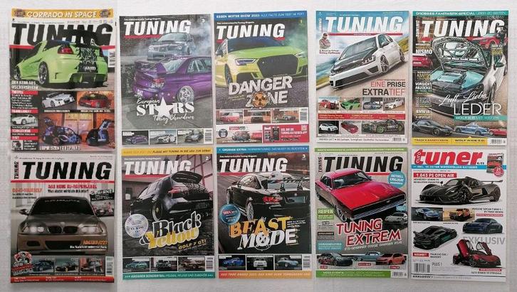 Tijdschriften Tuning, Boeken, Auto's | Folders en Tijdschriften, Zo goed als nieuw, Ophalen of Verzenden