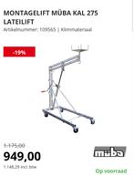 Muba lift KAL 275 lift voor stalen liggers of beton balken, Ophalen, Zo goed als nieuw
