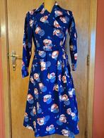 Peignoir "Vintage" aux jolies fleurs de nénuphars taille 38, Kleding | Dames, Pyjama's, Ophalen of Verzenden, Zo goed als nieuw