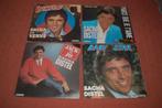 45t's franse van de chansonier Sacha Distel, Ophalen of Verzenden, Zo goed als nieuw, Overige formaten