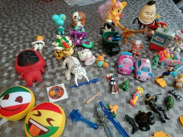 Lot speelgoed McDonald's Burger King quick playmobile