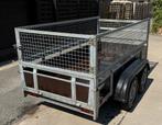 Aanhangwagen met loofnetten 2m50 x 1m25. Zo goed als nieuw, Auto diversen, Aanhangers en Bagagewagens, Ophalen, Zo goed als nieuw