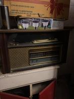 Antieke radio vintage platenspeler, Antiek en Kunst, Ophalen
