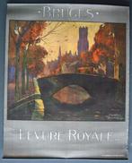 Affiche;  Reckelbus, Brugge - Levure Royal. Uit 1915, Verzamelen, Posters, Ophalen