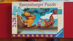 2 puzzles Ravensburger Winnie the Pooth, Verzenden, 10 tot 50 stukjes, Gebruikt, 2 tot 4 jaar