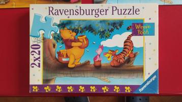 2 puzzles Ravensburger Winnie the Pooth  beschikbaar voor biedingen