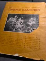 Het zingende vlaanderen, Antiquités & Art, Antiquités | Livres & Manuscrits, Enlèvement ou Envoi