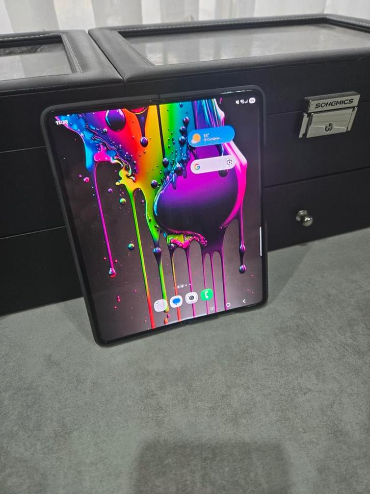 Samsung Galaxy Z Fold5, Telecommunicatie, Mobiele telefoons | Samsung, Overige modellen, Android OS, 10 megapixel of meer, Zwart