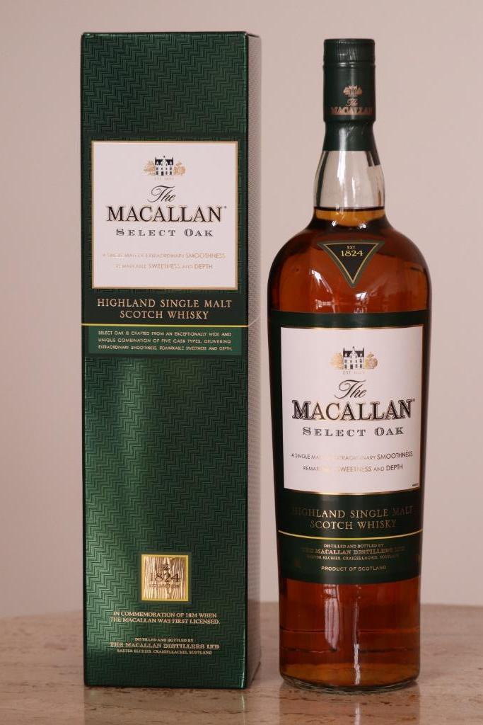 Macallan 1824 Collection Select Oak, Verzamelen, Wijnen, Nieuw, Overige typen, Overige gebieden, Ophalen