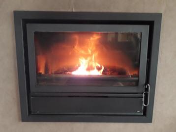 poêle insert, Encastré, Enlèvement, Utilisé, Bois