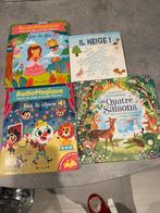 Lot de livres français pour enfants avec musique, Comme neuf, Enlèvement ou Envoi