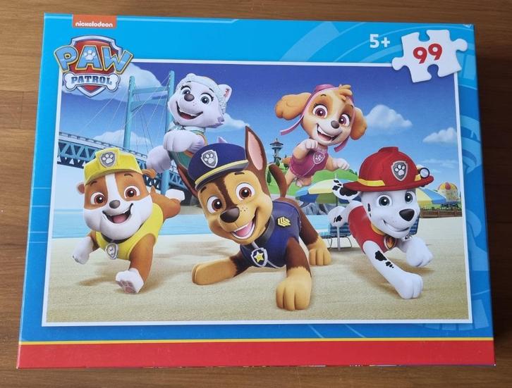Puzzel Paw Patrol 99st, Kinderen en Baby's, Speelgoed | Kinderpuzzels, Zo goed als nieuw, Meer dan 50 stukjes, Ophalen of Verzenden