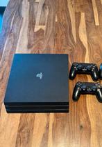 PS4 Pro - 1Tb - 2 controllers, Games en Spelcomputers, Ophalen, Zo goed als nieuw, Pro