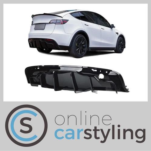 Achterbumper Diffuser Tesla model Y Performance style Glossy, Auto-onderdelen, Carrosserie, Bumper, Overige automerken, Achter