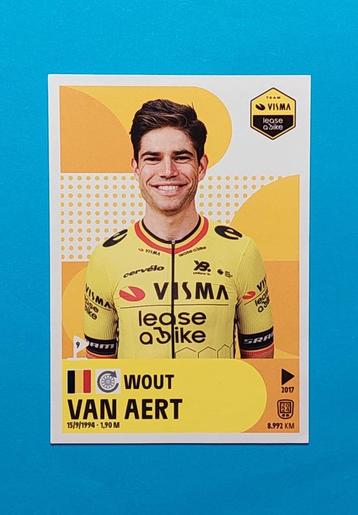 Wout Van Aert Panini sticker Tdf 2025 beschikbaar voor biedingen