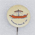 SP0398 Speldje Oorlogsschip Ramses III v.Chr., Collections, Broches, Pins & Badges, Utilisé, Enlèvement ou Envoi