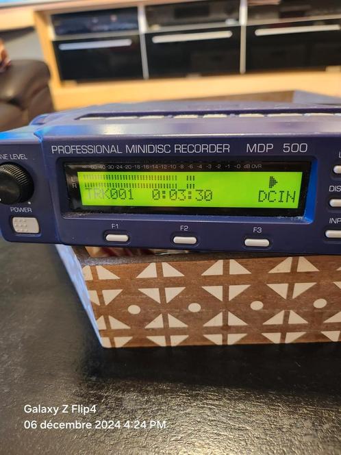 HHB MDP500 professionele minidisc, Muziek en Instrumenten, Dj-sets en Draaitafels, Zo goed als nieuw, Ophalen