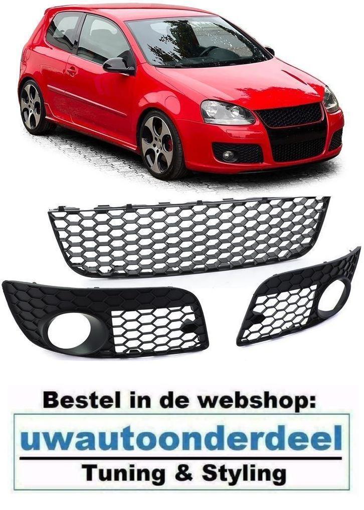 Tropenrooster Grill Set Geschikt Voor VW Golf 5 GTI, Auto diversen, Tuning en Styling, Verzenden