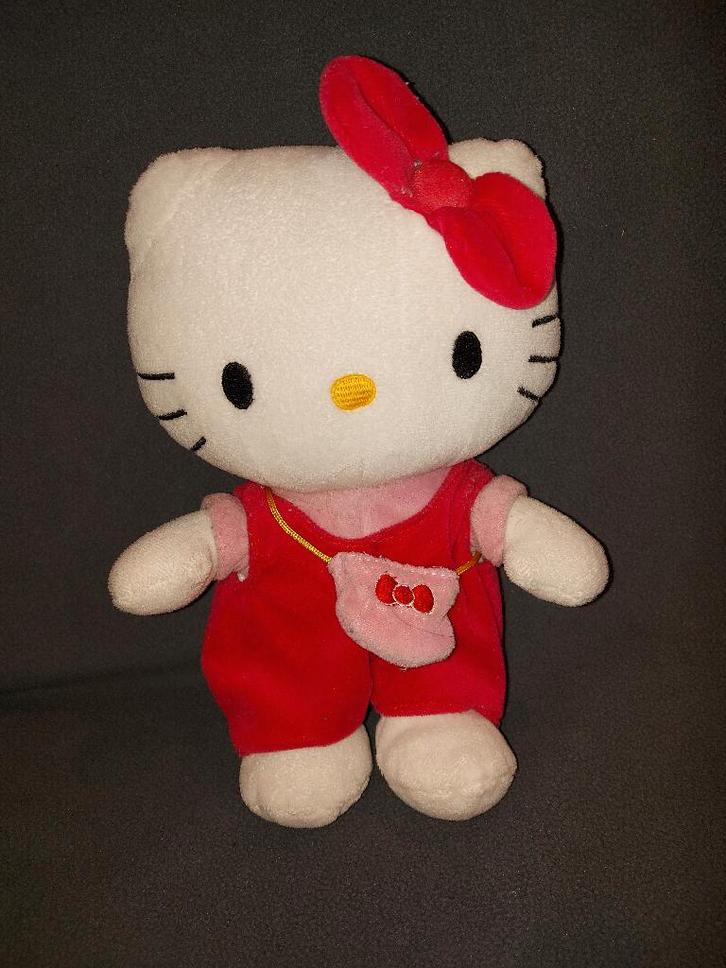 Peluche Hello Kitty 26cm, Enfants & Bébés, Jouets | Peluches, Comme neuf, Chat, Enlèvement
