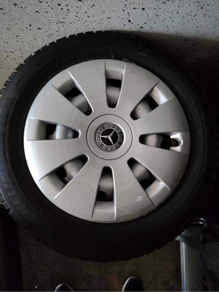 Originele winterset Mercedes Vito (447), Auto-onderdelen, Banden en Velgen, Velg(en), Winterbanden, Ophalen