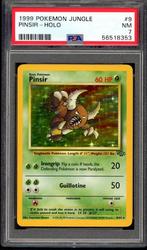 Pinsir Holo PSA 7 - 9/64 - Jungle 1999, Hobby en Vrije tijd, Verzamelkaartspellen | Pokémon, Verzenden, Zo goed als nieuw, Losse kaart