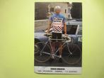 wielerkaart 1980 team splendor roman onghena  signe, Comme neuf, Envoi