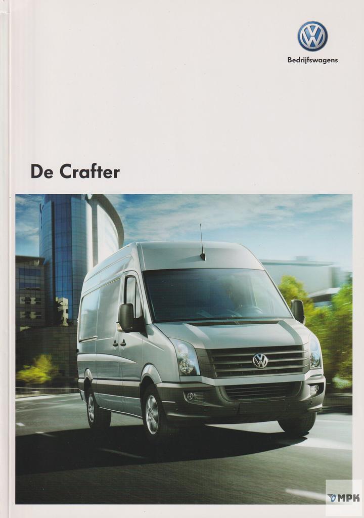 Volkswagen Crafter 2011 Brochure Nederlands, Boeken, Auto's | Folders en Tijdschriften, Gelezen, Ophalen of Verzenden