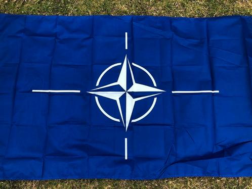 Drapeau de l'OTAN 150 x 90 cm, Divers, Drapeaux & Banderoles, Neuf, Enlèvement ou Envoi