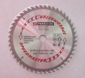 Lame de scie circulaire " neuve " Parkside 48 dents