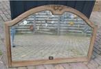 Beau grand miroir ancien en bois - 113x74, Enlèvement ou Envoi