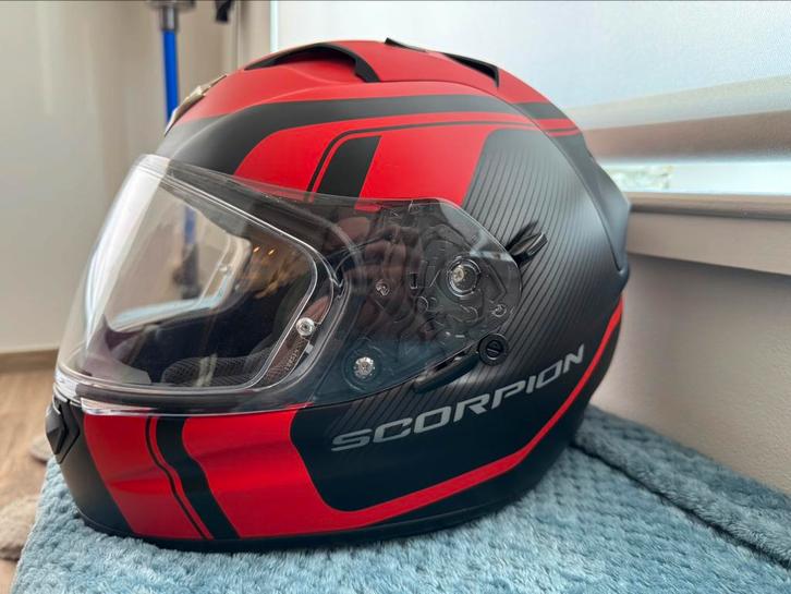 Integraalhelm Scorpion exo 1200 air, Motoren, Kleding | Motorhelmen, Integraalhelm, L, Overige merken, Tweedehands, Ophalen