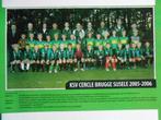 affiche photo KVS Cercle Brugge Sijsele 2005 - 2006 avec nom, Enlèvement ou Envoi, Neuf, Affiche, Image ou Autocollant