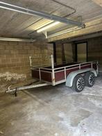 Aanhangwagen dubbelas in zeer nette staat!, Auto diversen, Aanhangers en Bagagewagens, Ophalen of Verzenden