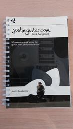 Recueil de chansons rock pour guitare de Justin, Livres, Informatique & Ordinateur, Comme neuf, Enlèvement