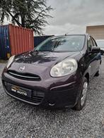 Nissan Micra 1.2i Acenta PureDrive // MARCHAND, Auto's, Nissan, Voorwielaandrijving, Euro 5, Stof, Zwart