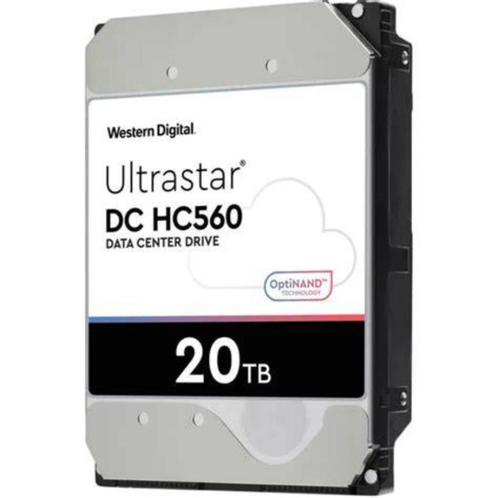 Western Digital Ultrastar DC HC560 3.5 20000 GB SATA, Computers en Software, Harde schijven, Nieuw, Desktop, Intern, HDD, SATA
