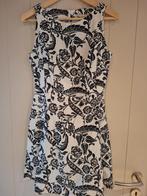 wit/zwart jurk sfera s, Enlèvement ou Envoi, Taille 36 (S), Comme neuf, Blanc
