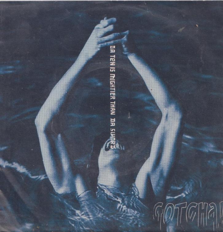 Gotcha – Da 10 is mightier than da sword - Single, Cd's en Dvd's, Vinyl Singles, Gebruikt, Single, Pop, 7 inch, Ophalen of Verzenden