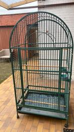 Papegaai kooi, Dieren en Toebehoren, Ophalen, Gebruikt, Metaal, Vogelkooi