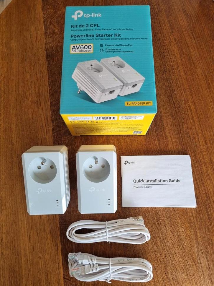 TP-Link Powerline kit, Computers en Software, Powerlines, Zo goed als nieuw, Ophalen