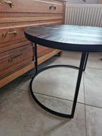 Table de salon ronde, Huis en Inrichting, Tafels | Salontafels, Ophalen, Zo goed als nieuw, Rond