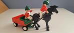 Playmobil ponyrit tweeling, Ophalen, Zo goed als nieuw