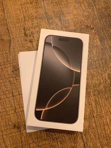 iPhone 16 Pro - Natural Titanium - 128GB - NIEUW GESEALD disponible aux enchères